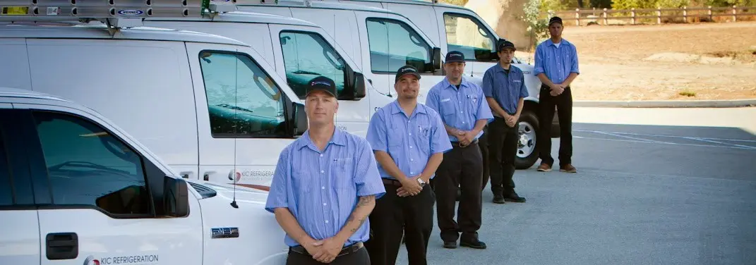 KIC Refrigeration crew ready for Mini Split Repair jobs across New Kingman-Butler