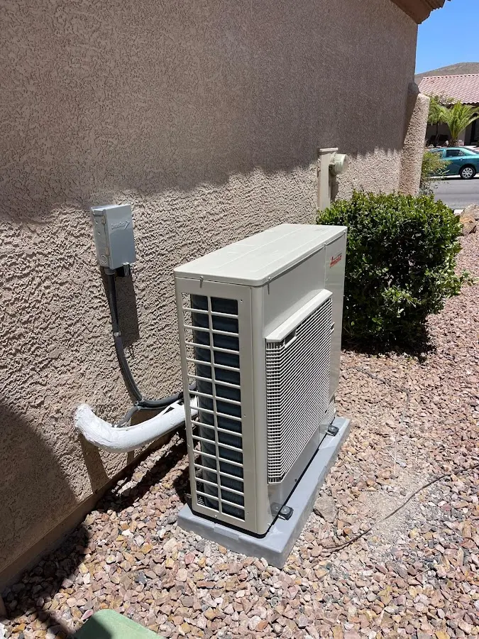 Residential air conditioning condenser unit in New Kingman-Butler